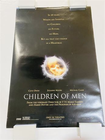 Children of Men Original DS 27x40 Movie Poster - Rolled