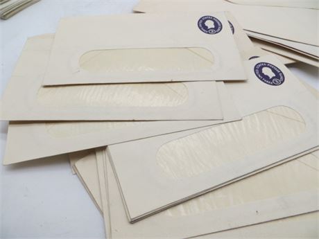 5 Cent to 22 Cent Envelopes Never Canceled About 60 & 12 Six Cent Postcards