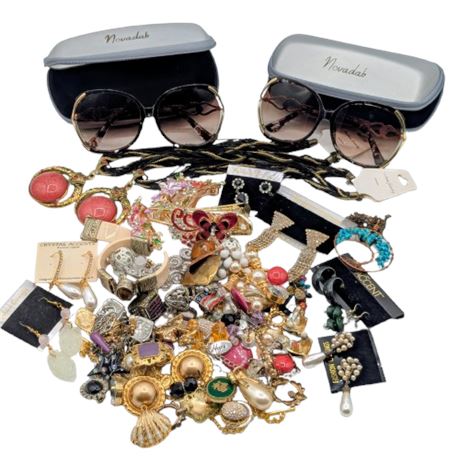 Large Costume Jewelry Lot