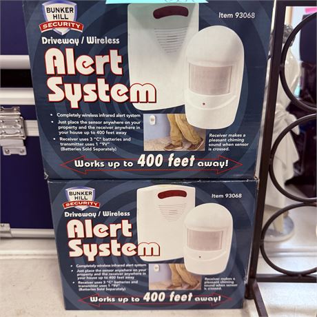 2 Driveway Alert Systems