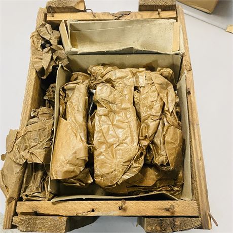 Crate of NOS WW2 Surplus Harley Davidson Valves
