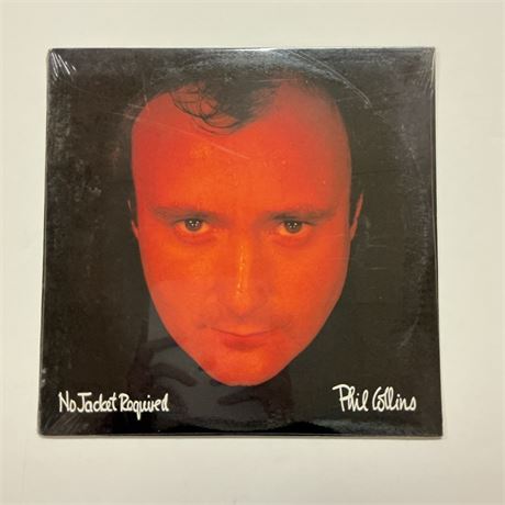 Phil Collins No Jacket Required Sealed Vinyl Record