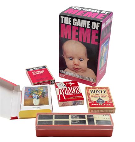 Lot of Travel Games & Playing Cards
