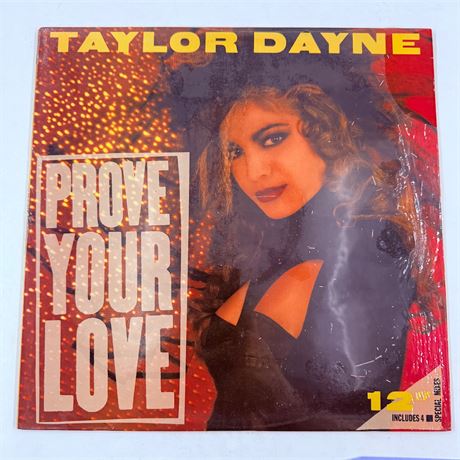 Taylor Dayne Prove Your Love Vinyl Record