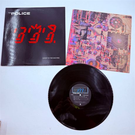 The Police Ghost in the Machine Vinyl Record