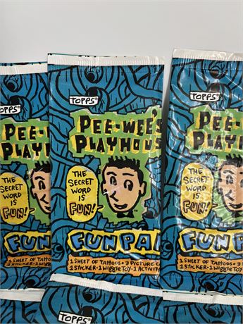 Pee Wee Herman Trading Cards
