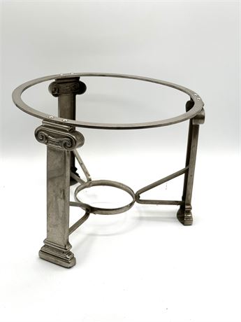 Deco Plant Stand, 2 Candle Holders, Chime