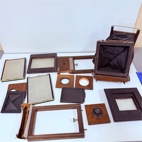 Antique Glass Plate Camera