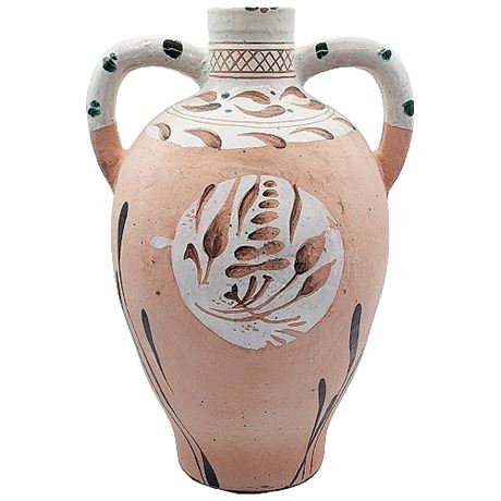 Pottery Barn "Shenandoah" Terracotta Vase