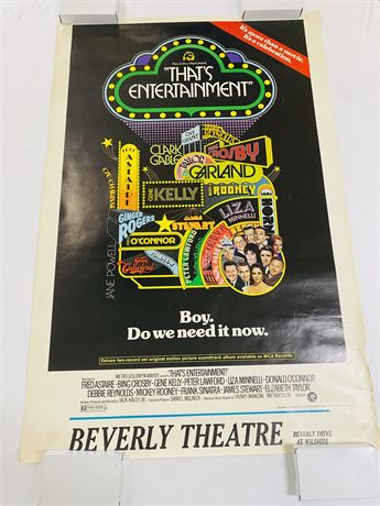 That’s Entertainment Original 27x41 Movie Poster - Rolled