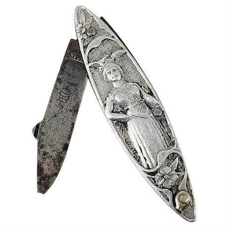 Antique Souvenir of Chicago Pocket Knife