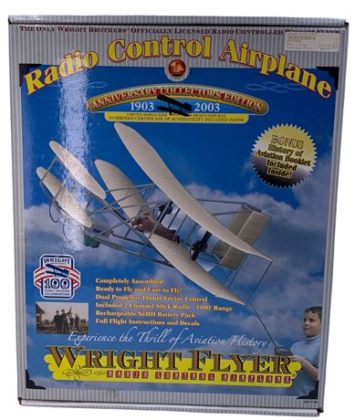 Wright Flyer Anniversary Collectors Edition RC Airplane