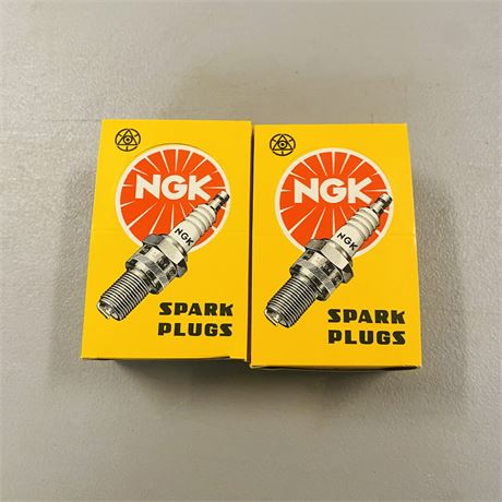 2 Boxes NOS NGK B8HC Spark Plugs