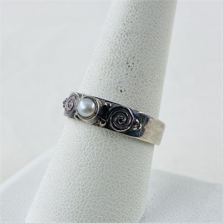 4g Sterling Ring Size 9