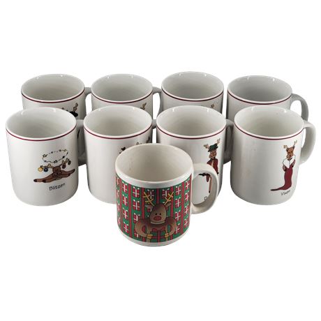 LTD Commodities Reindeer Coffee Mugs / Grant-Howard Music Coffee Mug