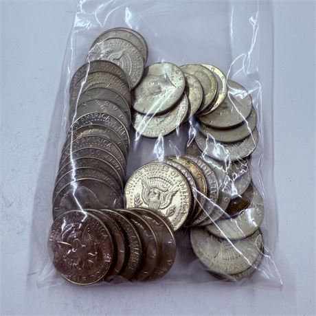 $20 Kennedy 40% Silver Half Dollars