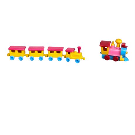Disney Train Engine & Small Vintage Train