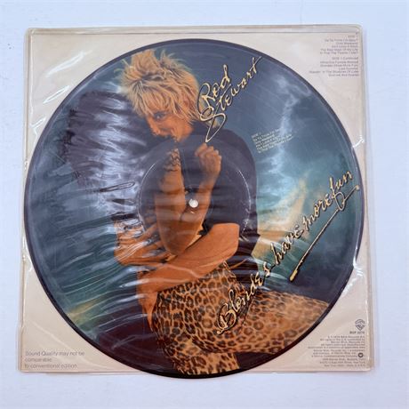 Rod Stewart Picture Disc Vinyl Record