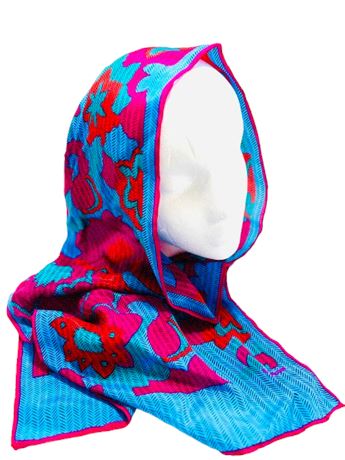 Vtg Evan-Piccone Silk Scarf
