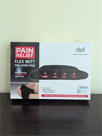 New in Box Pain Relief Flex Mitt for Hand Pain