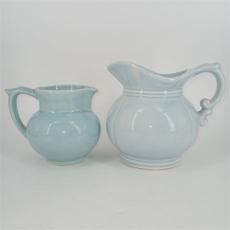 MCM McCoy 7528 and Pantry Parade Pottery Pitchers