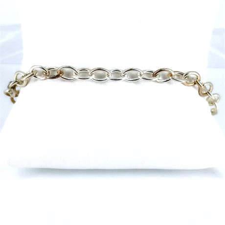 Sterling Silver Chain with a Lobster Claw Clasp