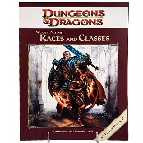Dungeons & Dragons "Wizards Presents: Races & Classes"