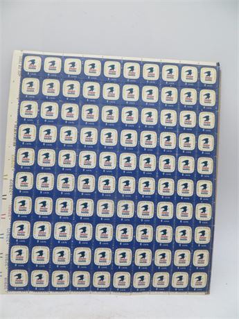 1971 "Promote the Use of Zip Code" Eight Cent Stamps