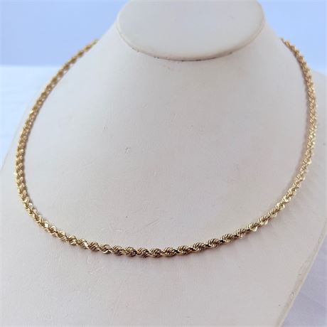 21.01g 14k Gold Necklace
