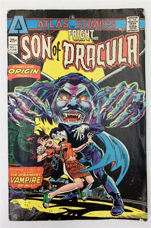 25 cent No 1 June Son of Dracula Fright Comic