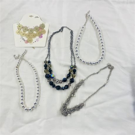 Costume Necklace Lot