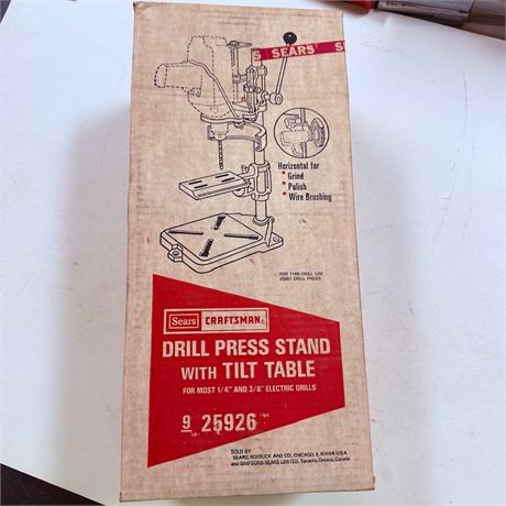 Sears Drill Press Stand
