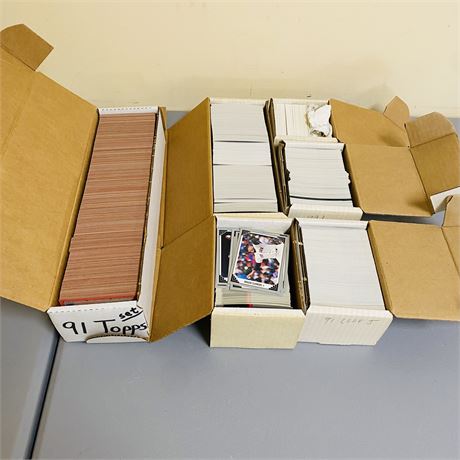 Unsearched Baseball Boxes