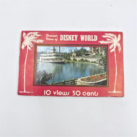 VTG 60's Disney Postcard Set
