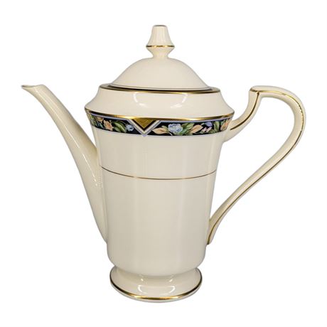 Fleur Royale Coffee Pot & Lid by Oscar De La Renta