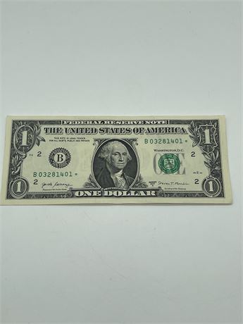 Fort Worth Star Note $1 - B03281401