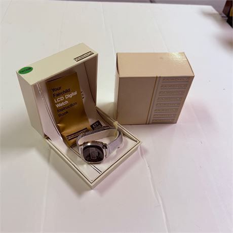 NOS Fairchild Digital Watch
