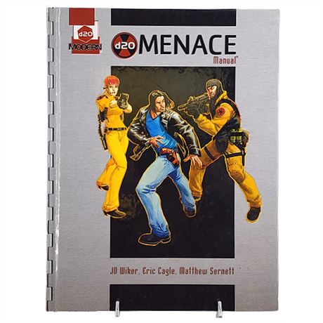 Wizards of the Coast d20 Modern "Menace Manual"