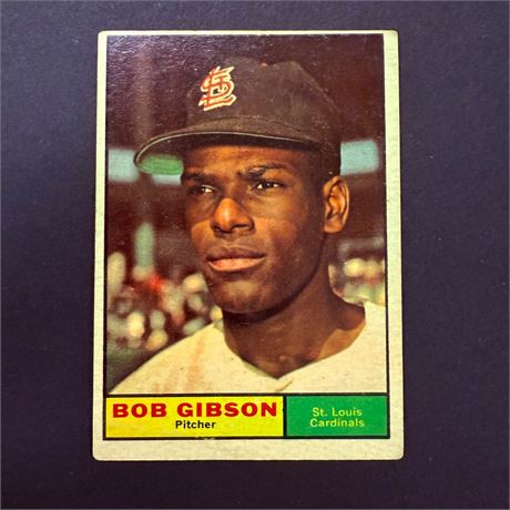 1961 Topps Bob Gibson