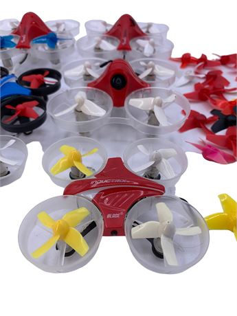 6 Miniature BLADE Remote Control Quad Copter Drone Minis