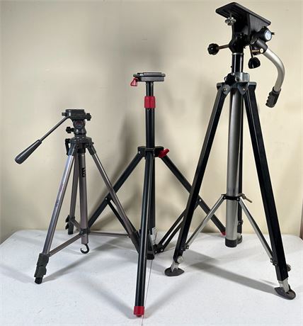 Lot of Tripods