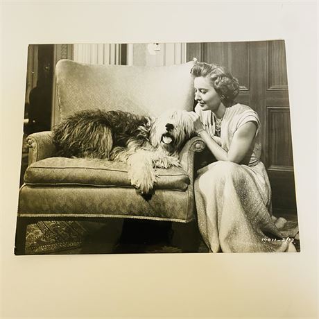 Barbara Stanwyck Original Press Photograph