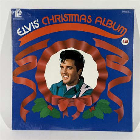 Sealed Elvis Presley "Elvis' Christmas Album" LP