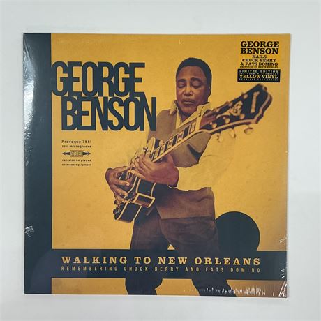 George Benson Walking to New Orleans Sealed Vinyl Record