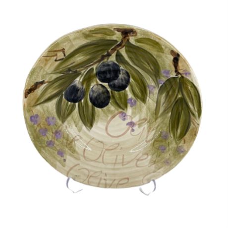 Tabletops Unlimited "Olive Grove" Stoneware Salad Plates