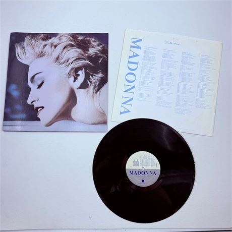 Madonna True Blue Vinyl Record