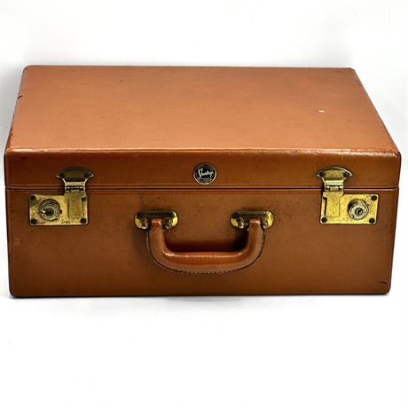 Vintage Leather "Short Trip" Suitcase