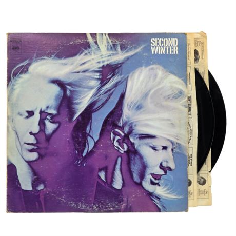 1969 Johnny Winter, DBL LP Set "Second Winter"