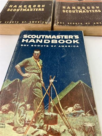 3 1947-1964 Boy Scouts of America Scoutmaster’s Handbooks