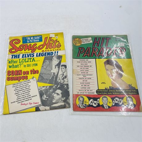 1950’s 60’s Pop Music Magazines